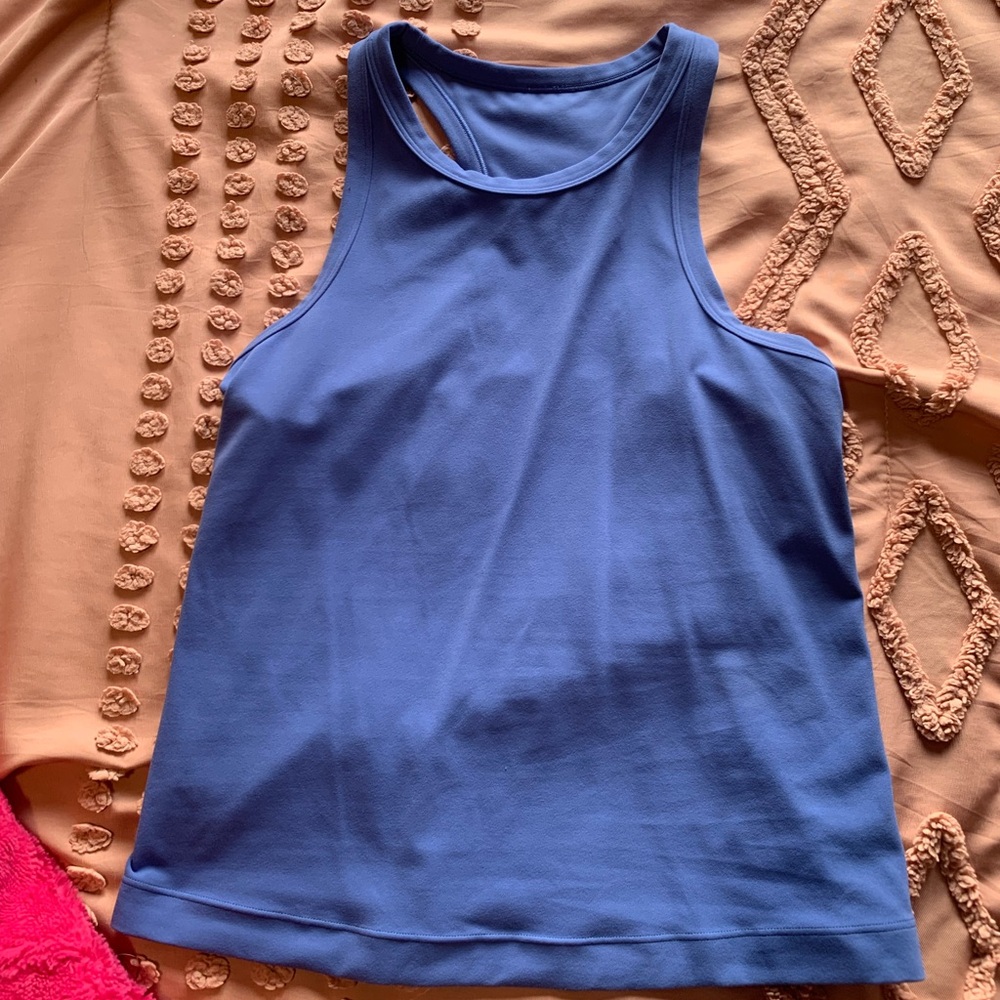 lululemon athletica Blue Tank Top